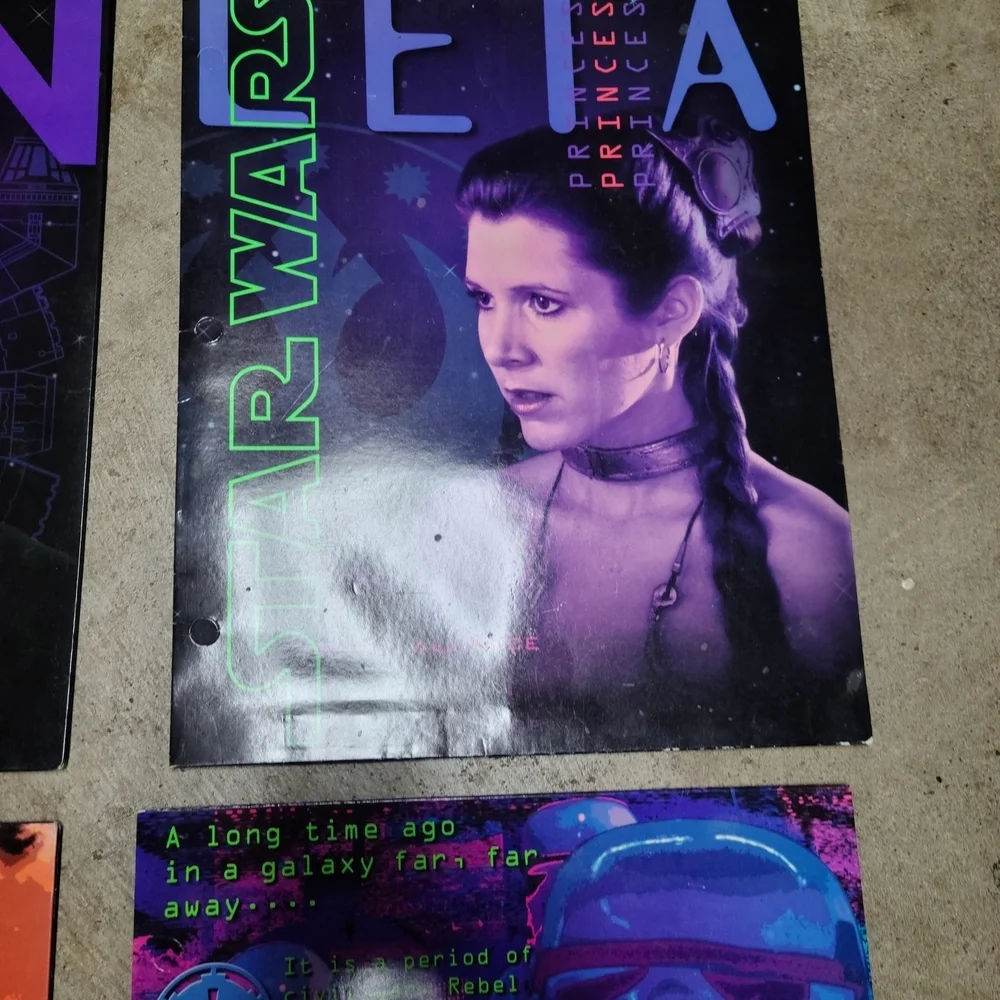 Star Wars Vintage Posters Set